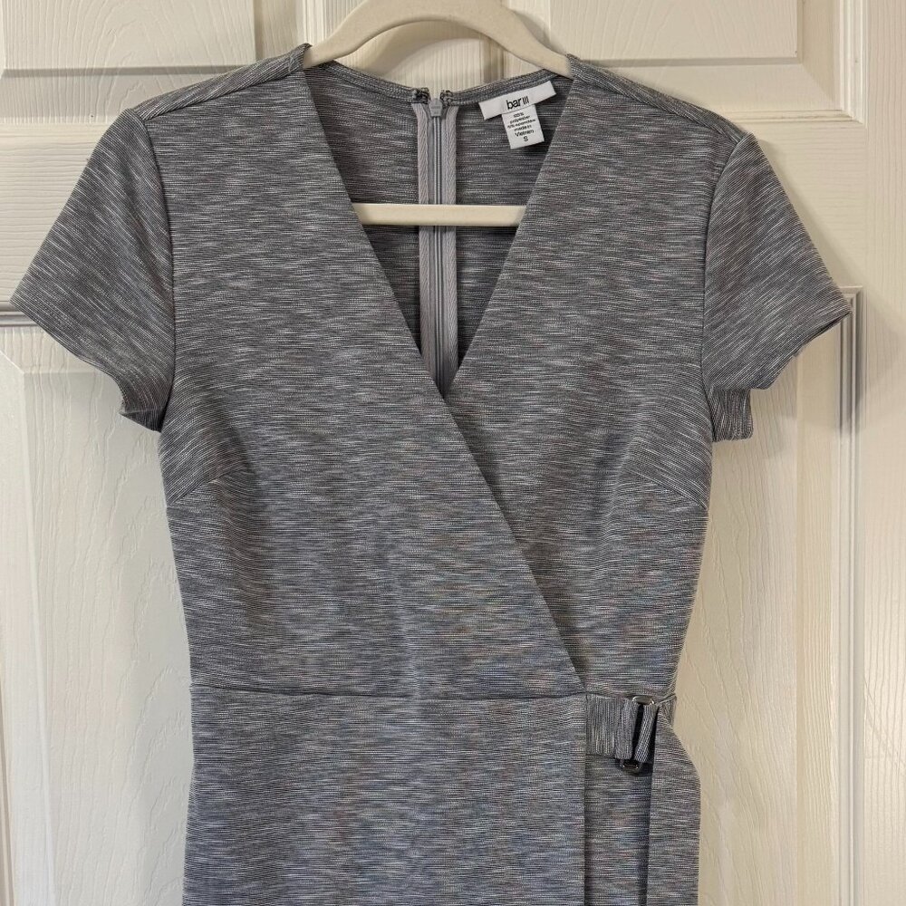 Like New Bar III Grey Shift Dress | Size Small